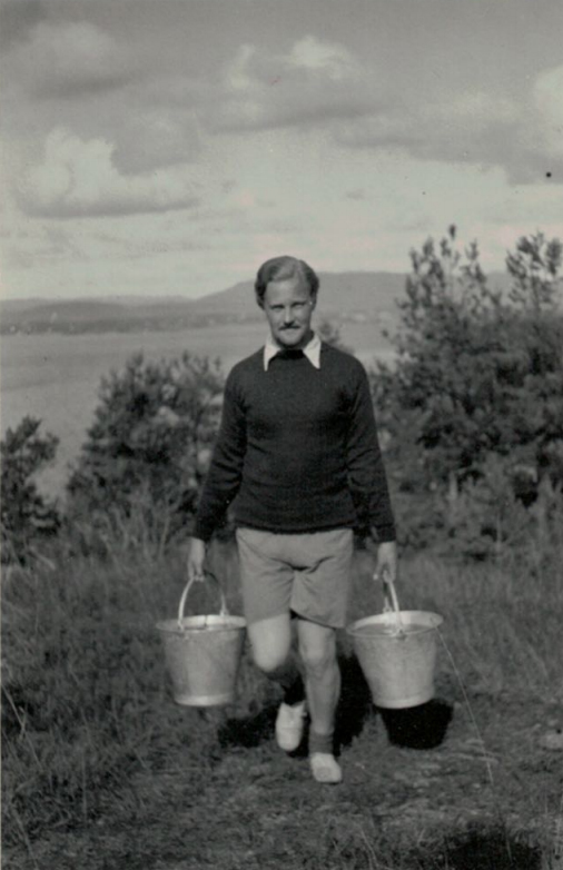 Carl H. Hudtwalcker, Husbergøya, 1933