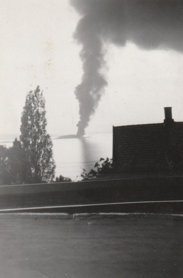 Brannen på Husbegøya i 1948