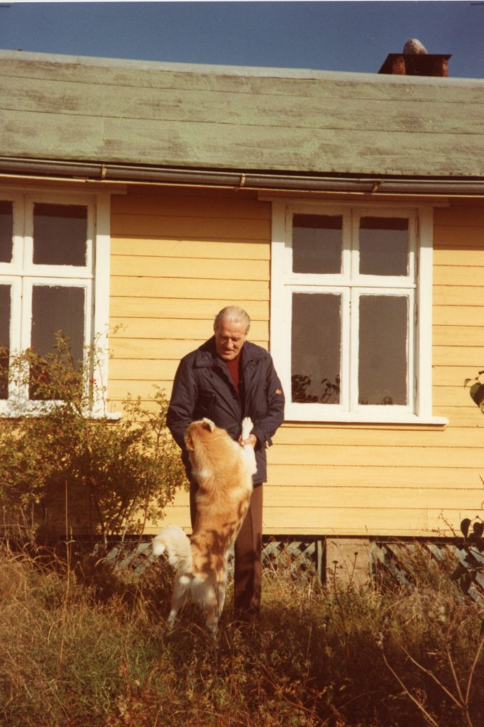 Formann Einar Jacobsen, Husbergøya, 1981